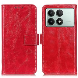 RETRO Wallet tok Xiaomi Poco X6 Pro 5G piros