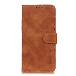 KHAZNEH RETRO pénztárca tok Xiaomi Poco X6 Pro 5G barna