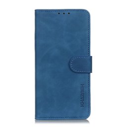 KHAZNEH RETRO pénztárca tok Xiaomi Poco X6 Pro 5G kék színű