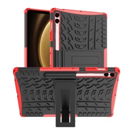 STAND Extra strapabíró tok Samsung Galaxy Tab S9 FE+ piros