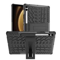 STAND Extra strapabíró tok Samsung Galaxy Tab S9 FE+ fekete