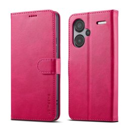 IMEEKE Wallet tok Xiaomi Redmi Note 13 Pro+ 5G rózsaszín telefonhoz