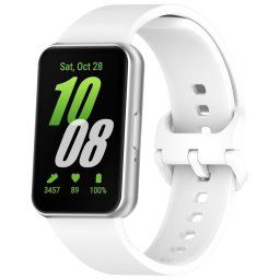 SZILIKON Cserélhető pánt Samsung Galaxy Fit3 fehér