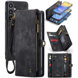 WALLET Védőtakaró pénztárcával 2 az 1-ben Samsung Galaxy A15 / A15 5G fekete