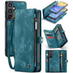 WALLET Védőtakaró pénztárcával 2 az 1-ben Samsung Galaxy A15 / A15 5G kék