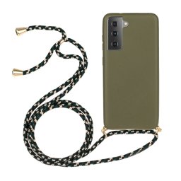 ROPE huzat kábellel Samsung Galaxy S21 Plus 5G sötétzöld