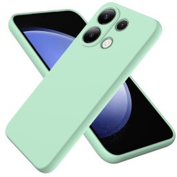 RUBBER Védőburkolat Xiaomi Redmi Note 13 Pro / Poco M6 Pro zöld