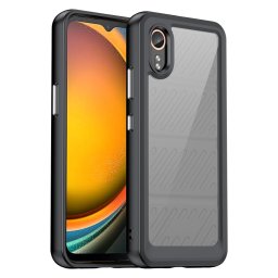 CRYSTAL Védőburkolat Samsung Galaxy Xcover 7-hez fekete