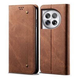 DENIM pénztárcahuzat OnePlus 12 barna
