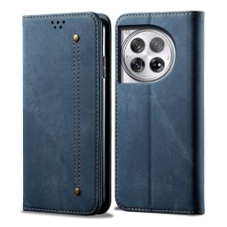 DENIM pénztárca huzat OnePlus 12 kék