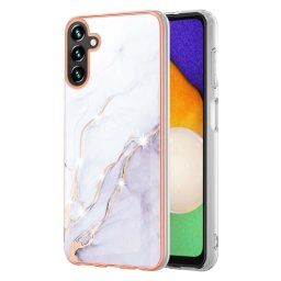 IMD MARBLE Védőburkolat Samsung Galaxy A35 5G WHITE telefonhoz