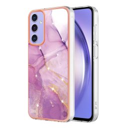 IMD MARBLE Védőburkolat Samsung Galaxy A15 / A15 5G PURPLE készülékhez