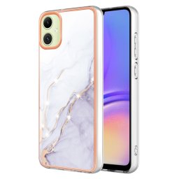 IMD MARBLE Védőburkolat Samsung Galaxy A05 WHITE telefonhoz
