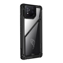 TEO Kemény védőtok állvánnyal Asus ROG Phone 8 Pro fekete