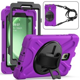 SZILÁRD Tartós borítás Samsung Galaxy Tab Active5 lila készülékhez