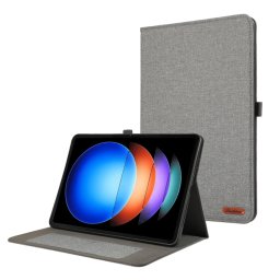 SZÖVET Flip borítás Xiaomi Pad 6S Pro készülékhez fekete szürke