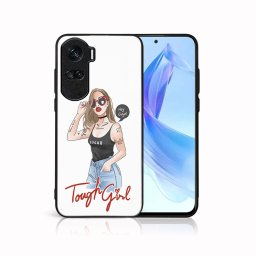 PROTEMIO MY ART Védőburkolat a Honor-hoz 90 Lite 5G TOUGH GIRL (131)