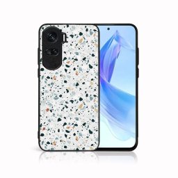 PROTEMIO MY ART Védőburkolat a Honor-hoz 90 Lite 5G GREY TERRAZZO (163)