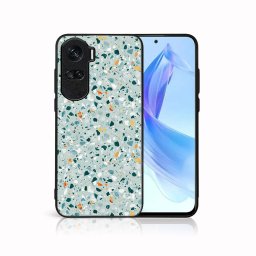 PROTEMIO MY ART Védőburkolat a Honor-hoz 90 Lite 5G BLUE TERRAZZO (164)