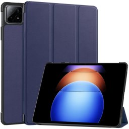 LEATHER Csuklós burkolat a Xiaomi Pad 6S Pro kékhez