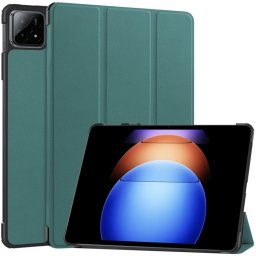 LEATHER Csuklós burkolat a Xiaomi Pad 6S Pro zöldhez