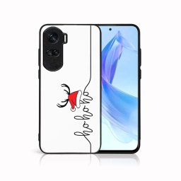 PROTEMIO MY ART Karácsonyi kivitelű borító Honor 90 Lite 5G HOHOHO (073)