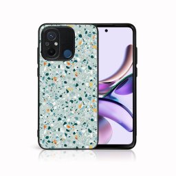 PROTEMIO MY ART Védőburkolat: Xiaomi Redmi 12C BLUE TERRAZZO (164)