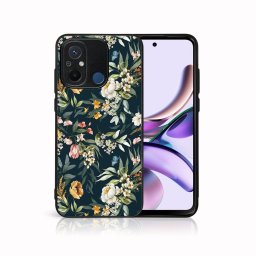 PROTEMIO MY ART Védőburkolat a Xiaomi Redmi 12C FLORAL (158) számára