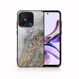PROTEMIO MY ART Védőburkolat a Xiaomi Redmi 12C BEIGE (151) számára