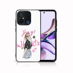 PROTEMIO MY ART Védőburkolat a Xiaomi Redmi 12C WHATSUP (132) számára