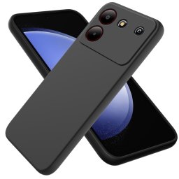 RUBBER ZTE Blade A54 fekete védőtok