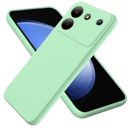 RUBBER ZTE Blade A54 zöld védőtok