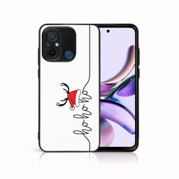 PROTEMIO MY ART Karácsonyi kivitelű borító Xiaomi Redmi 12C HOHOHO (073)