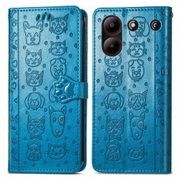 ART ANIMALS ZTE Blade A54 kék pénztárcahuzat