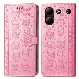 ART ANIMALS ZTE Blade A54 rózsaszín pénztárcahuzat