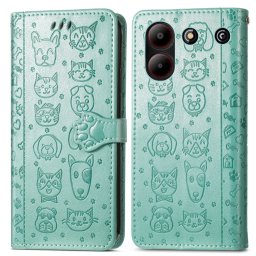 ART ANIMALS ZTE Blade A54 pénztárcahuzat zöld