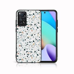 PROTEMIO MY ART Védőburkolat Xiaomi Redmi-hoz Note 11 5G / Redmi-hoz Note 11 GREY TERRAZZO (163)
