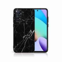 PROTEMIO MY ART Védőburkolat Xiaomi Redmi-hoz Note 11 5G / Redmi-hoz Note 11 BLACK-hoz MARBLE (142)