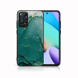 PROTEMIO MY ART Védőburkolat Xiaomi Redmi-hoz Note 11 5G / Redmi-hoz Note 11 GREEN-hoz MARBLE (145)
