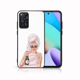 PROTEMIO MY ART Védőburkolat a Xiaomi-hoz Redmi-hoz Note 11-hez a 5G-hoz / Redmi-hoz Note 11-hez CHAMPAGNE (134)