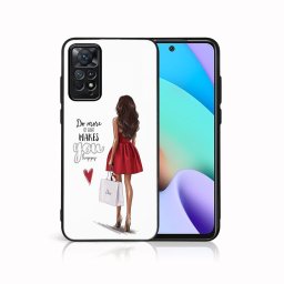 PROTEMIO MY ART Védőburkolat a Xiaomi-hoz Redmi-hoz Note11-hez a 5G-hoz / Redmi-hoz Note11-hez a RED-hoz DRESS (137)