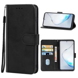 SMOOTH Pénztárca tok Samsung Galaxy Note 10 Plus-hoz fekete
