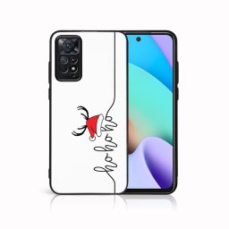 PROTEMIO MY ART Karácsonyi kivitelű borító Xiaomi Redmi Note 11 5G / Redmi Note 11 HOHOHO-hoz (073)
