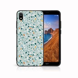 PROTEMIO MY ART Védőburkolat Xiaomi Redmi 7A-hoz BLUE TERRAZZO (164)