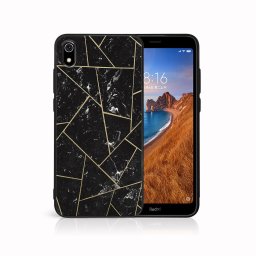 PROTEMIO MY ART Védőburkolat a Xiaomi Redmi 7A POLYGONAL (150) számára
