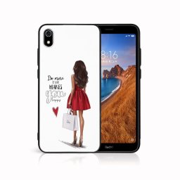 PROTEMIO MY ART Védőburkolat a Xiaomi Redmi 7A-hoz RED DRESS (137)
