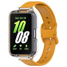 PROTEMIO COVER SET Óraszíj + tok Samsung Galaxy Fit3 narancs