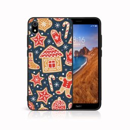 PROTEMIO MY ART Karácsonyi kivitelű borító Xiaomi Redmi 7A CHRISTMAS (069)