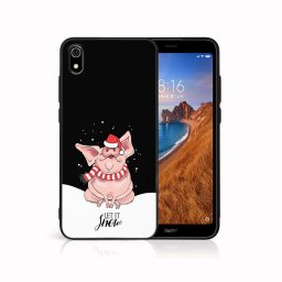 PROTEMIO MY ART Karácsonyi kivitelű borító Xiaomi Redmi 7A LET IT SNOW (075)