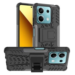 STAND Tartós védőburkolat Xiaomi Redmi-hez Note 13 5G fekete